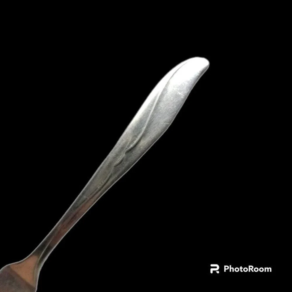 International Silver Sea Wings Master Butter Knife-Mid Century-Silver Plate
